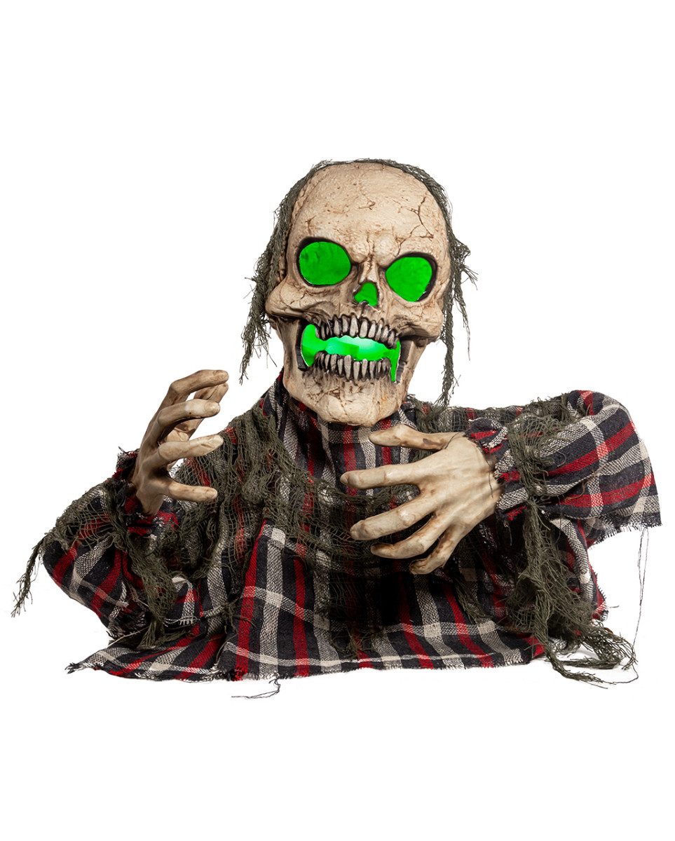 Horror-Shop Dekoobjekt Gruesome Ghoul Groundbreaker als Halloween Animatr