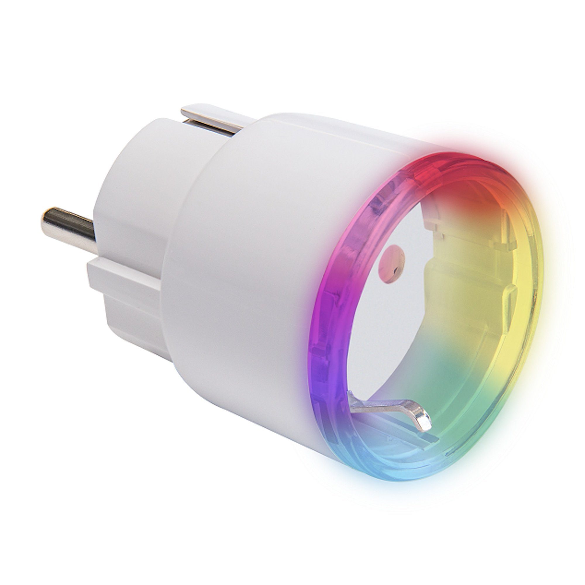 Shelly S WiFi Strom WLAN-Steckdose WLAN-Smart-Stecker Messgerät, 1-St. Steckdosenadapter Plus Plug