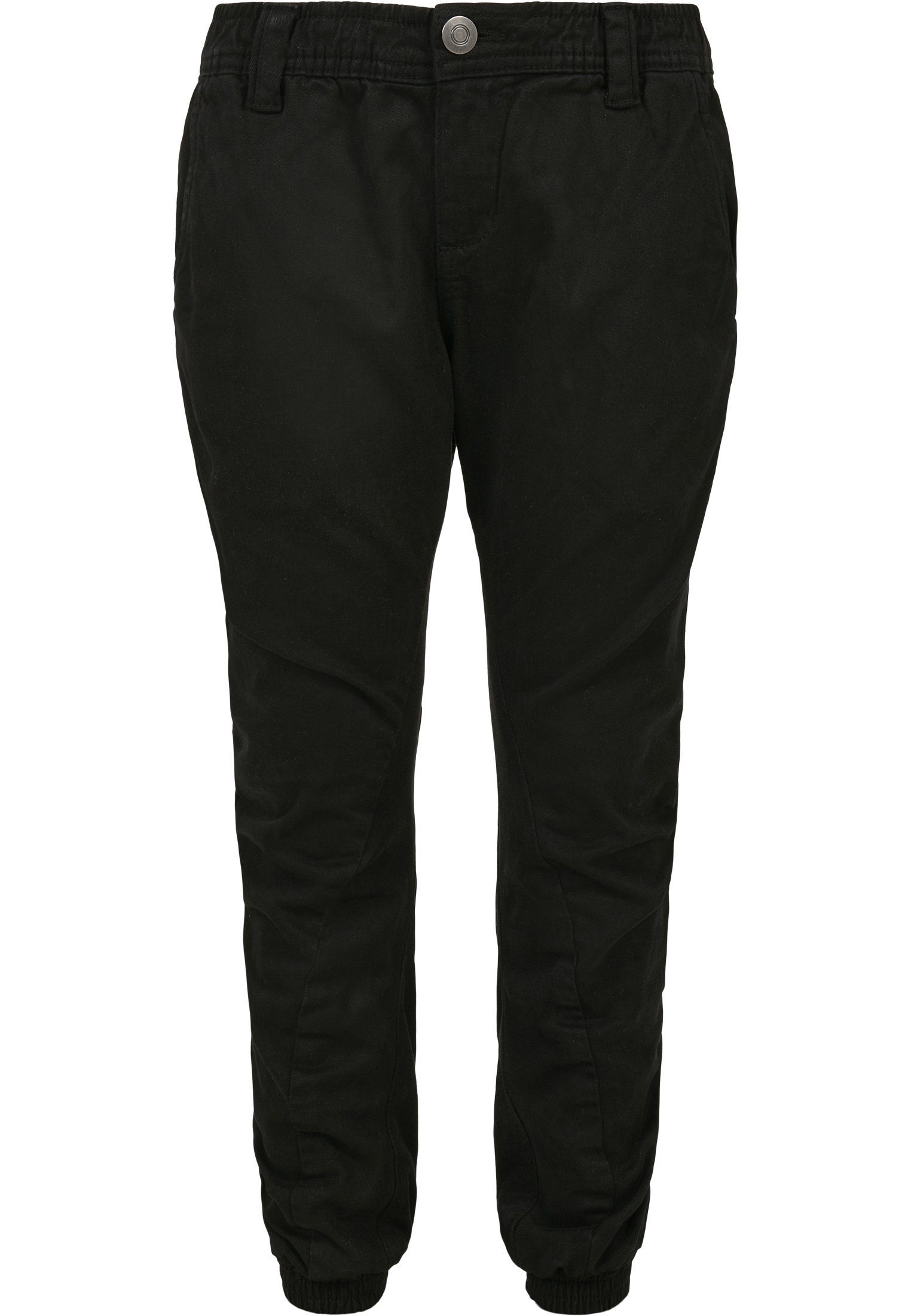 Stoffhose Boys (1-tlg) black Pants Herren Jogging Stretch URBAN CLASSICS