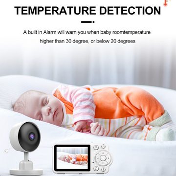 autolock Überwachungskamera Innen WLAN 720P Kamera Überwachungskamera (Überwachung Babyphone mit Kamera Infrarot-Nachtsicht 2.8Inch)