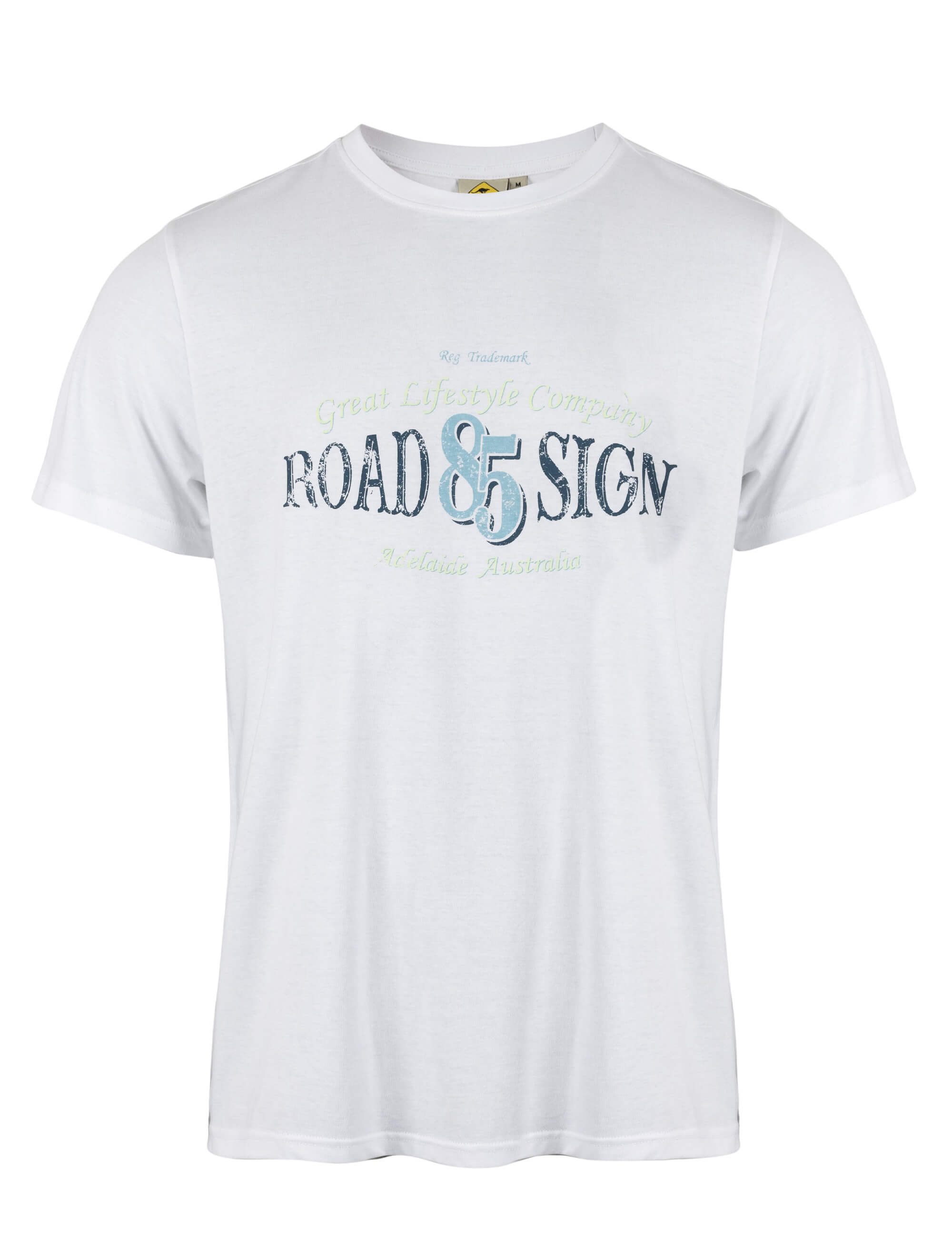ROADSIGN australia T-Shirt Lifestyle (1, 1-tlg., 1) mit Statement-Print, bequeme Passform, perfektes Basic-Shirt