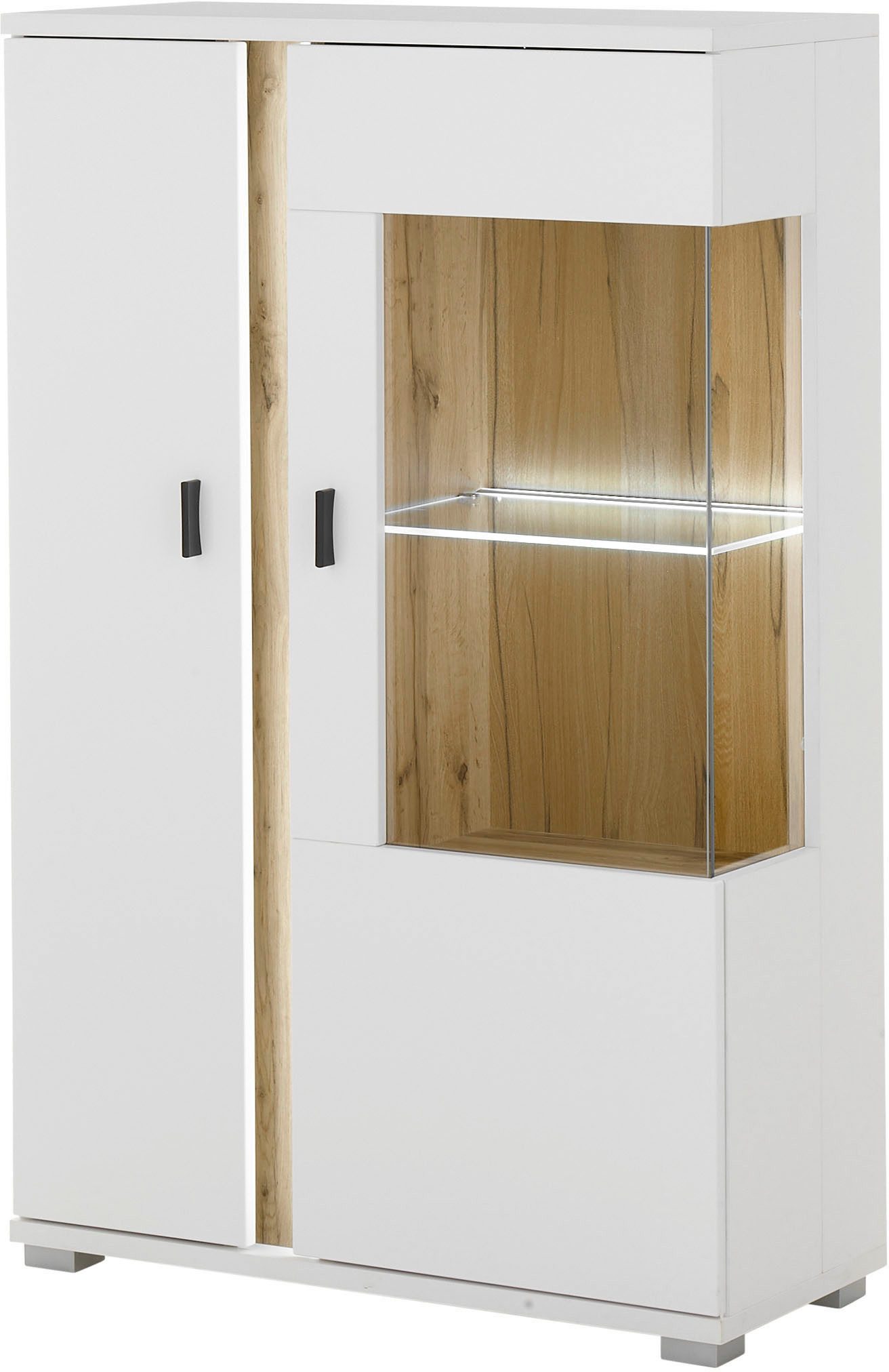 INOSIGN Vitrine "LONG ISLAND, Stauramvitrine", (1 St.), in moderner Trendfa günstig online kaufen
