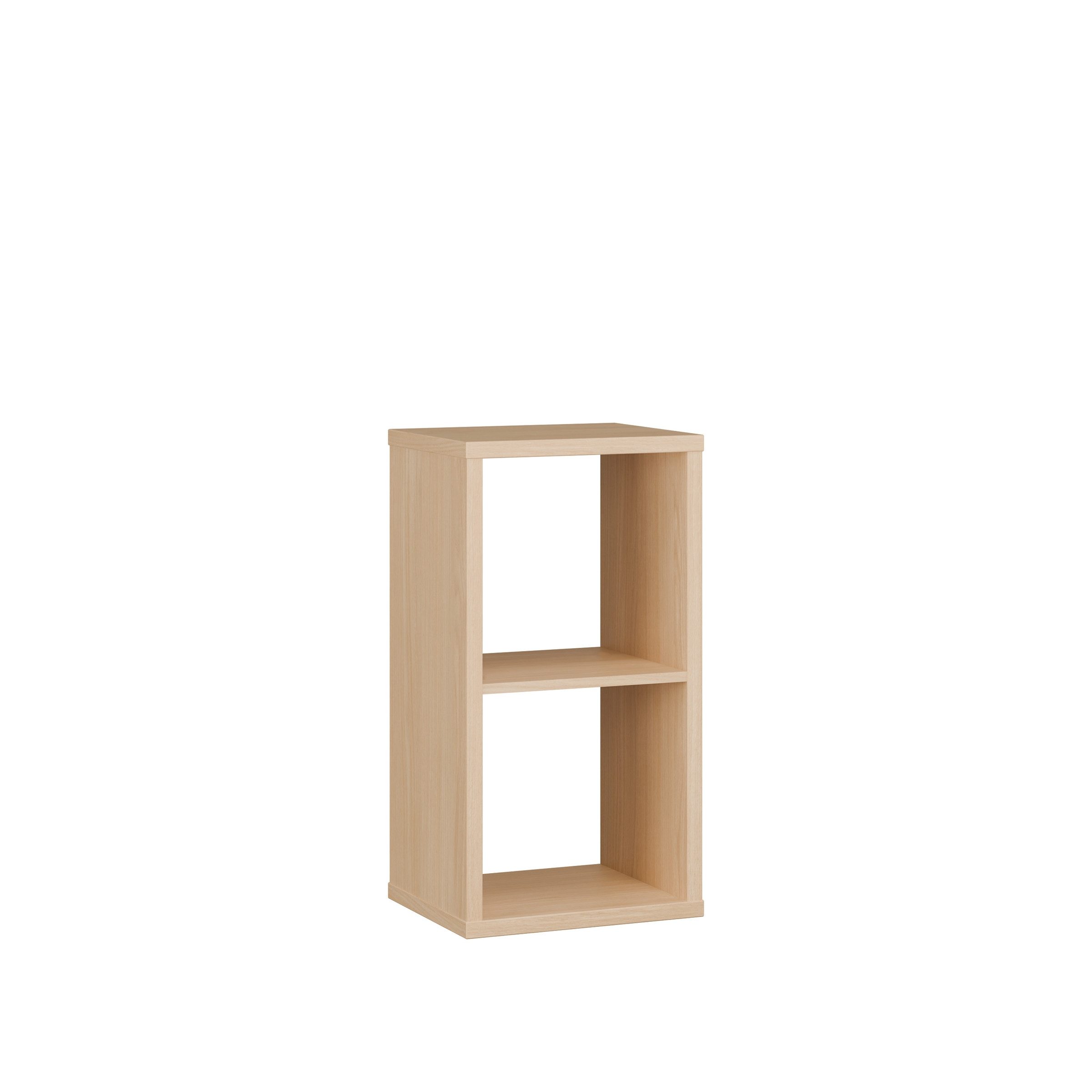 PREISBRECHER Regalwürfel MAURO, in Eiche Dekor - 38,2x72,8x32,9cm (BxHxT)