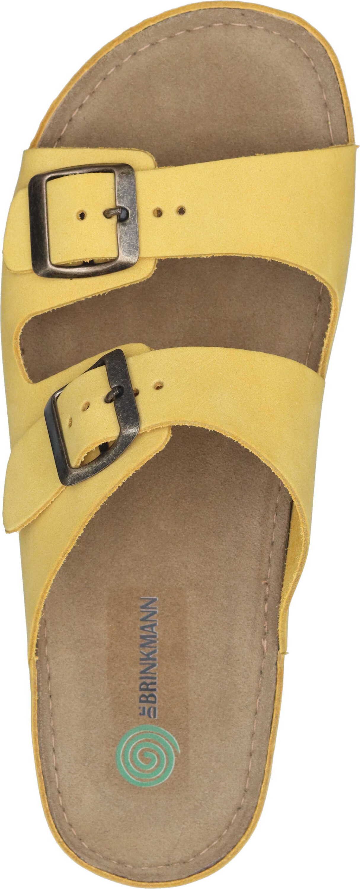 Dr. Brinkmann Pantoletten Pantolette aus Nubukleder