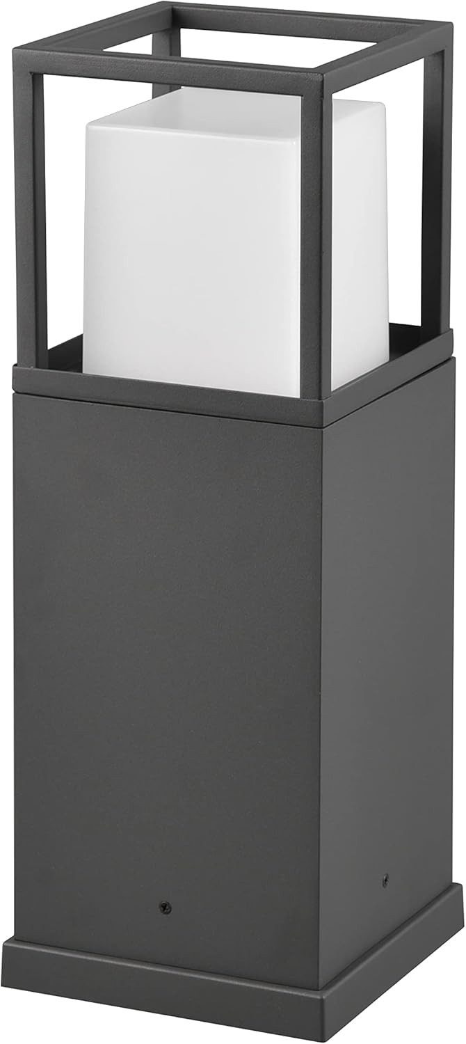 TRIO Leuchten LED Außen-Stehlampe Witham, Lichtfarbe dimmbar, warmweißes bis neutralweißes Licht, Energieeffizienzklasse F