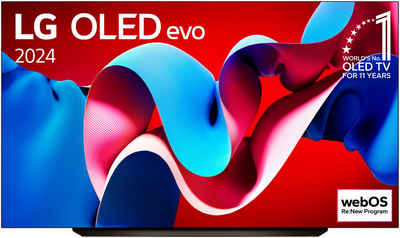 LG OLED83C47LA OLED-Fernseher (210 cm/83 Zoll, 4K Ultra HD, Smart-TV)