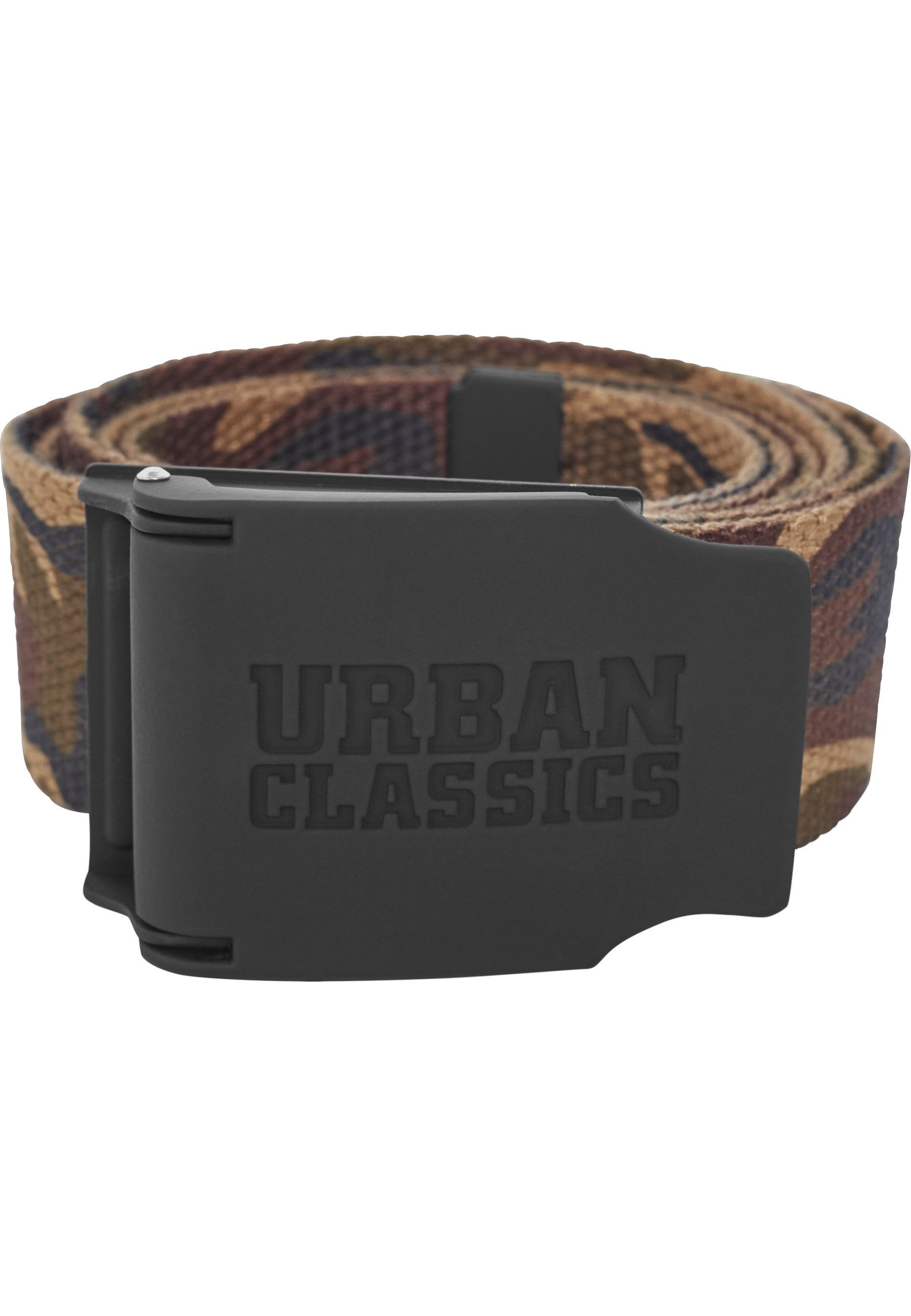 URBAN CLASSICS Hüftgürtel Urban Classics Unisex Woven Belt Rubbered Touch UC