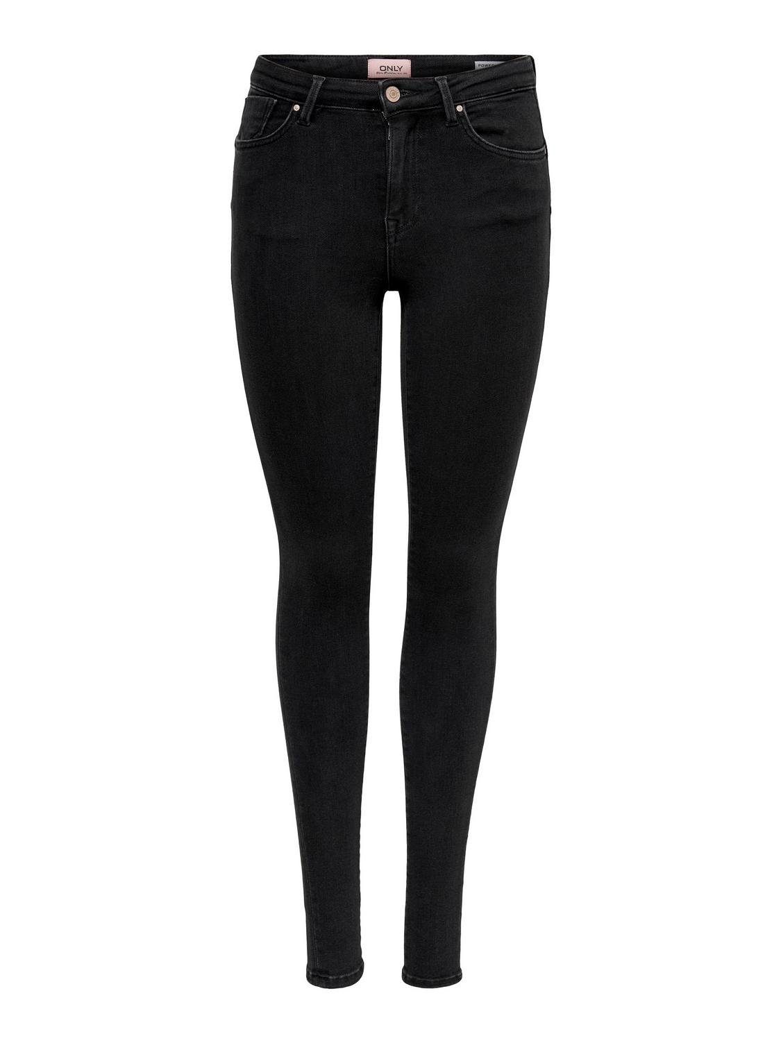 ONLY Stretch-Jeans ONLPOWER MID PH UP SK DNM REA3659 N