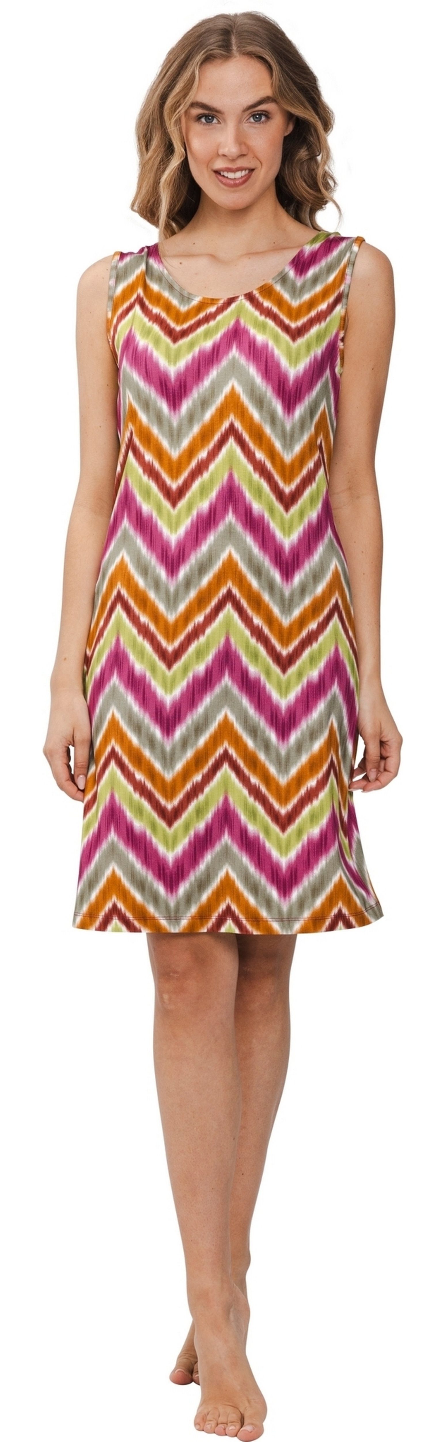 Pastunette Strandkleid Damen Sommerkleid ohne Arm (1-tlg) Modisches Design