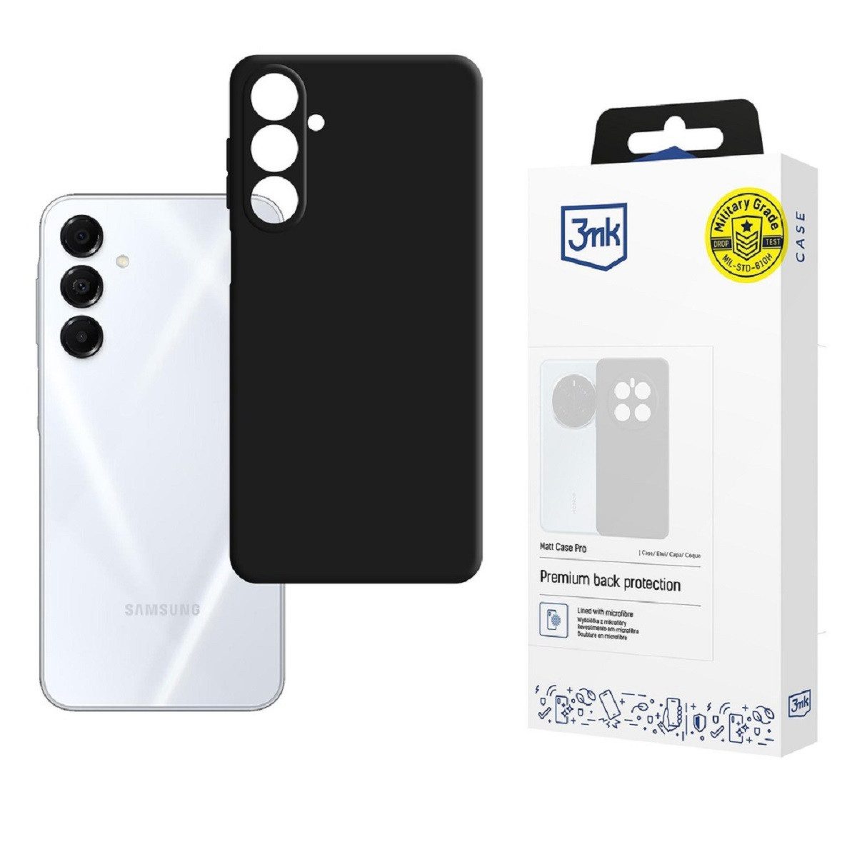 3MK Handyhülle Matt Case Pro – Schutzhülle kompatibel mit Samsung Galaxy A17 5G