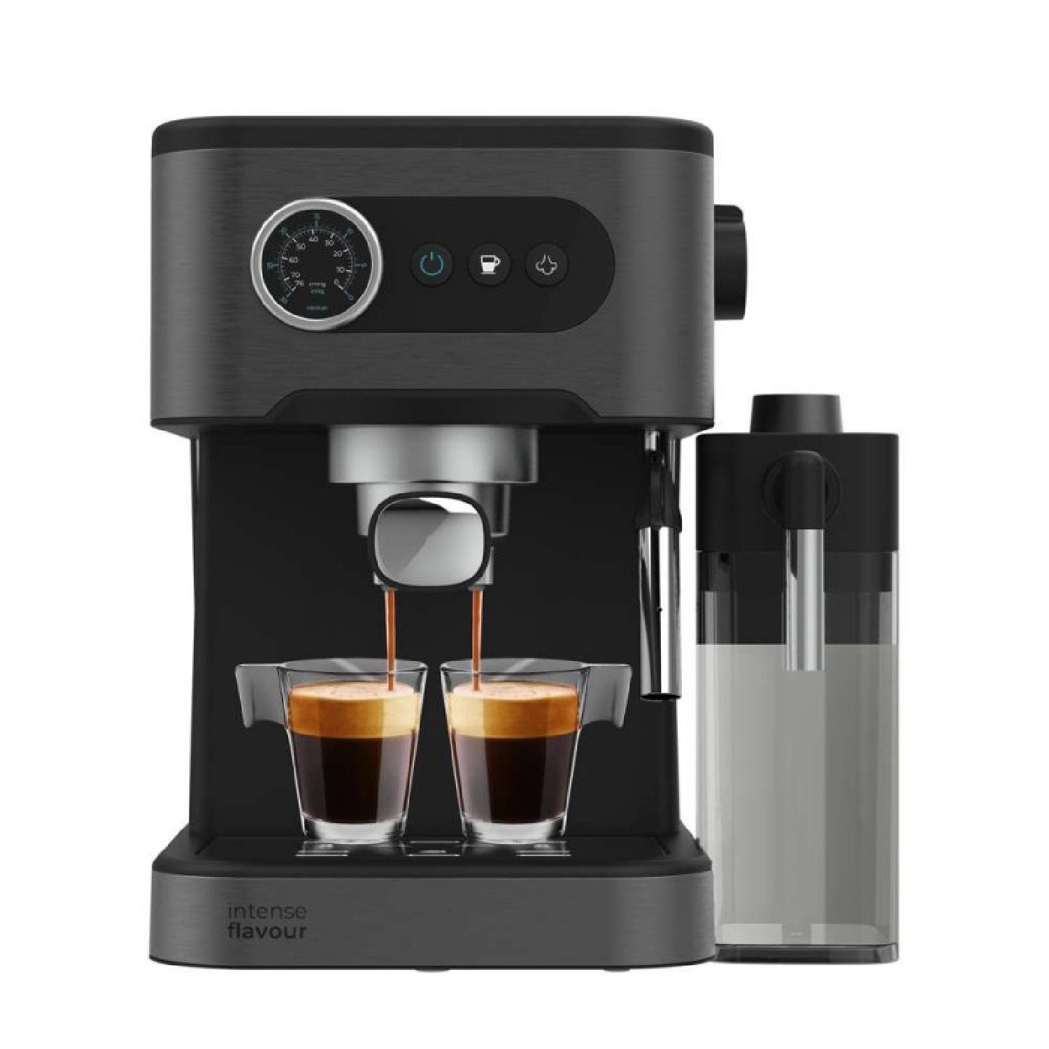 Cecotec Espressomaschine, 1,5l Kaffeekanne, Power Espresso 20 Pro Latte