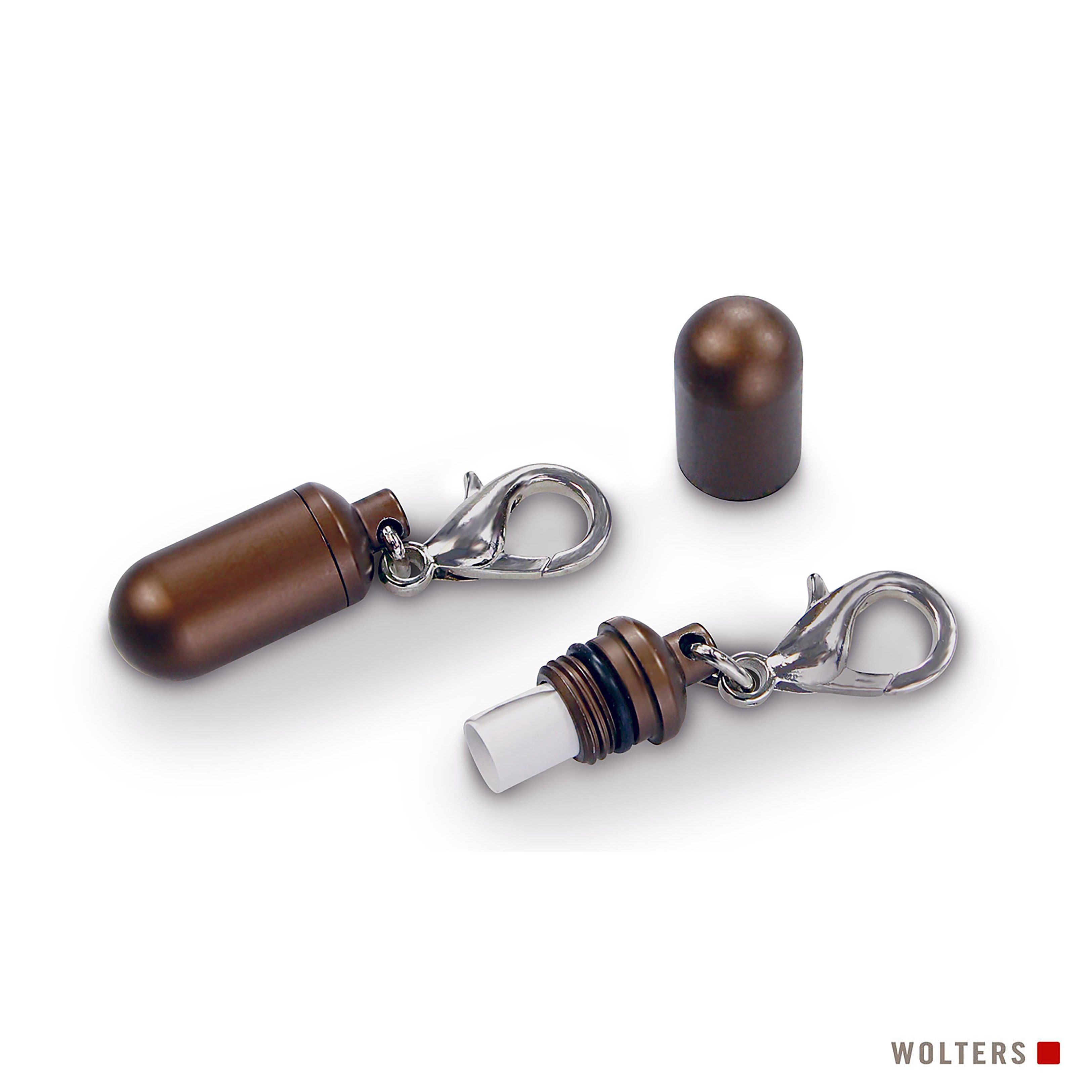 Wolters Hunde-Halsband Aluminium-Adresshülse, Aluminium