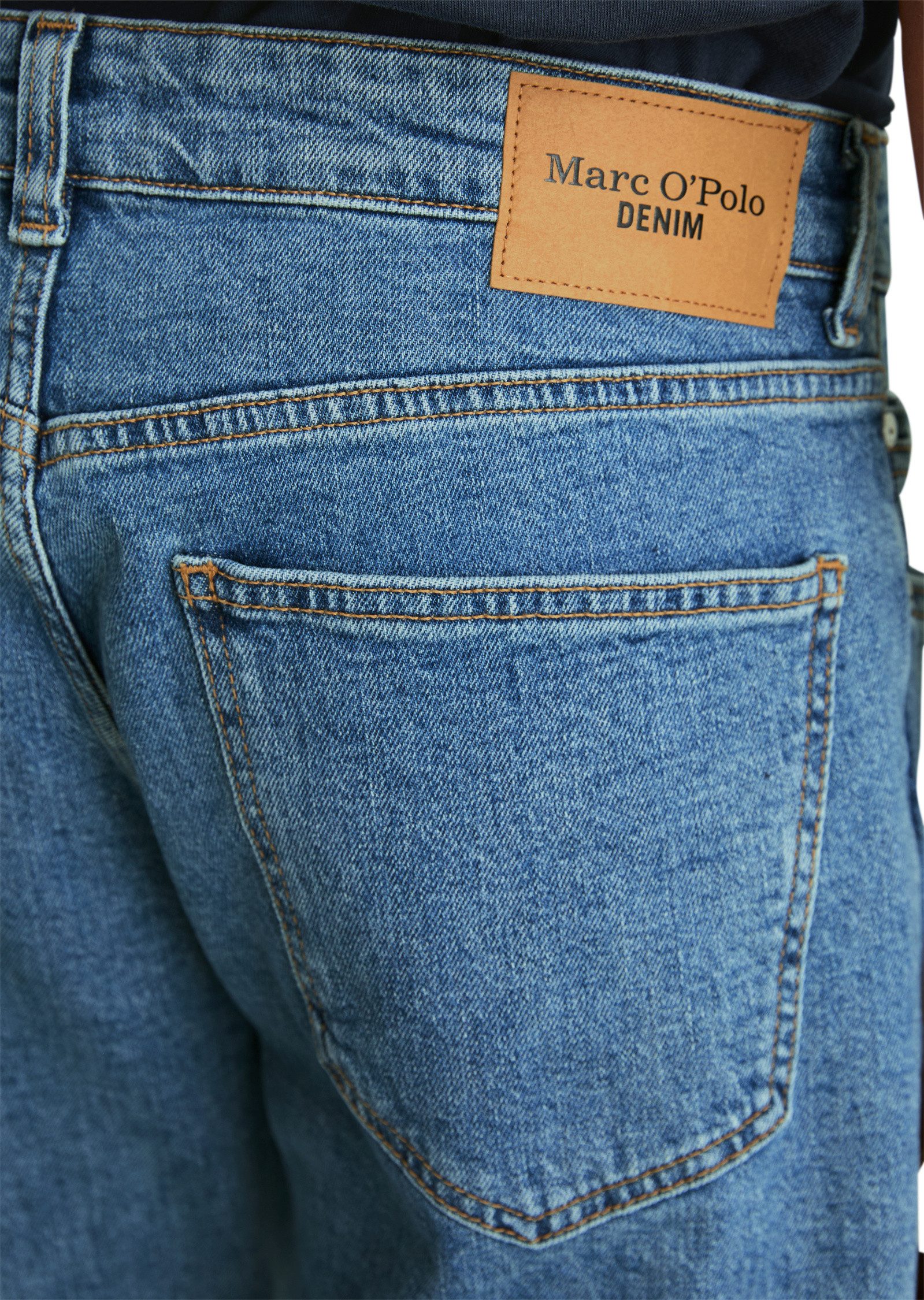 Marc O'Polo DENIM Tapered-fit-Jeans aus Bio-Baumwoll-Mix