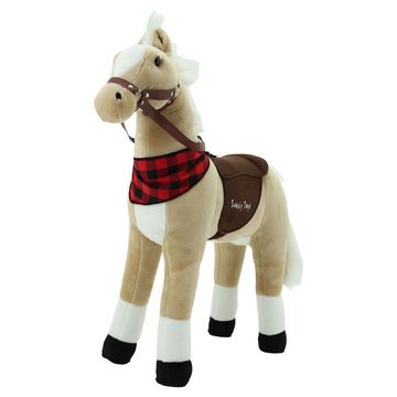 Sweety-Toys Stehpferd Sweety Toys 7707 Stehpferd LITTLE MISS SUNSHINE 80cm robustes, stabiles Reitpferd mit Stahlunterbau