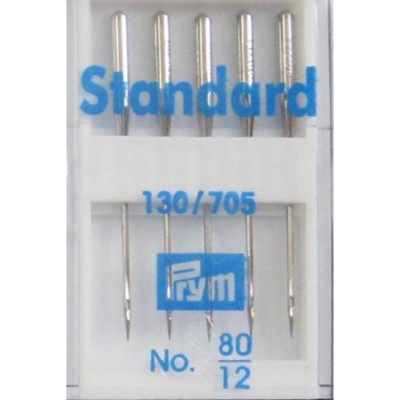 Prym Stricknadeln Nähmaschinennadeln Stärke 80 silberfarbig 5 St