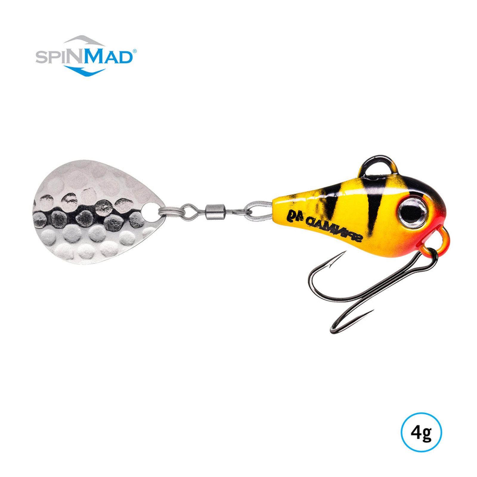 SpinMad Kunstköder, SpinMad Originals Lemon Tiger 4,0g Jig Spinner
