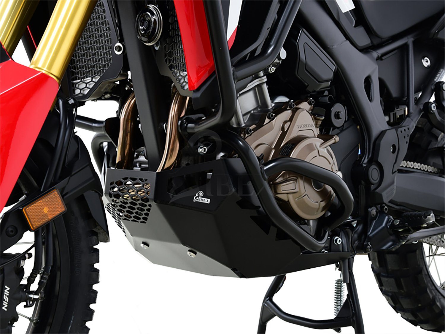 Motor-Schutzhülle Motorschutz für Honda CRF 1000 L Africa Twin schwarz
