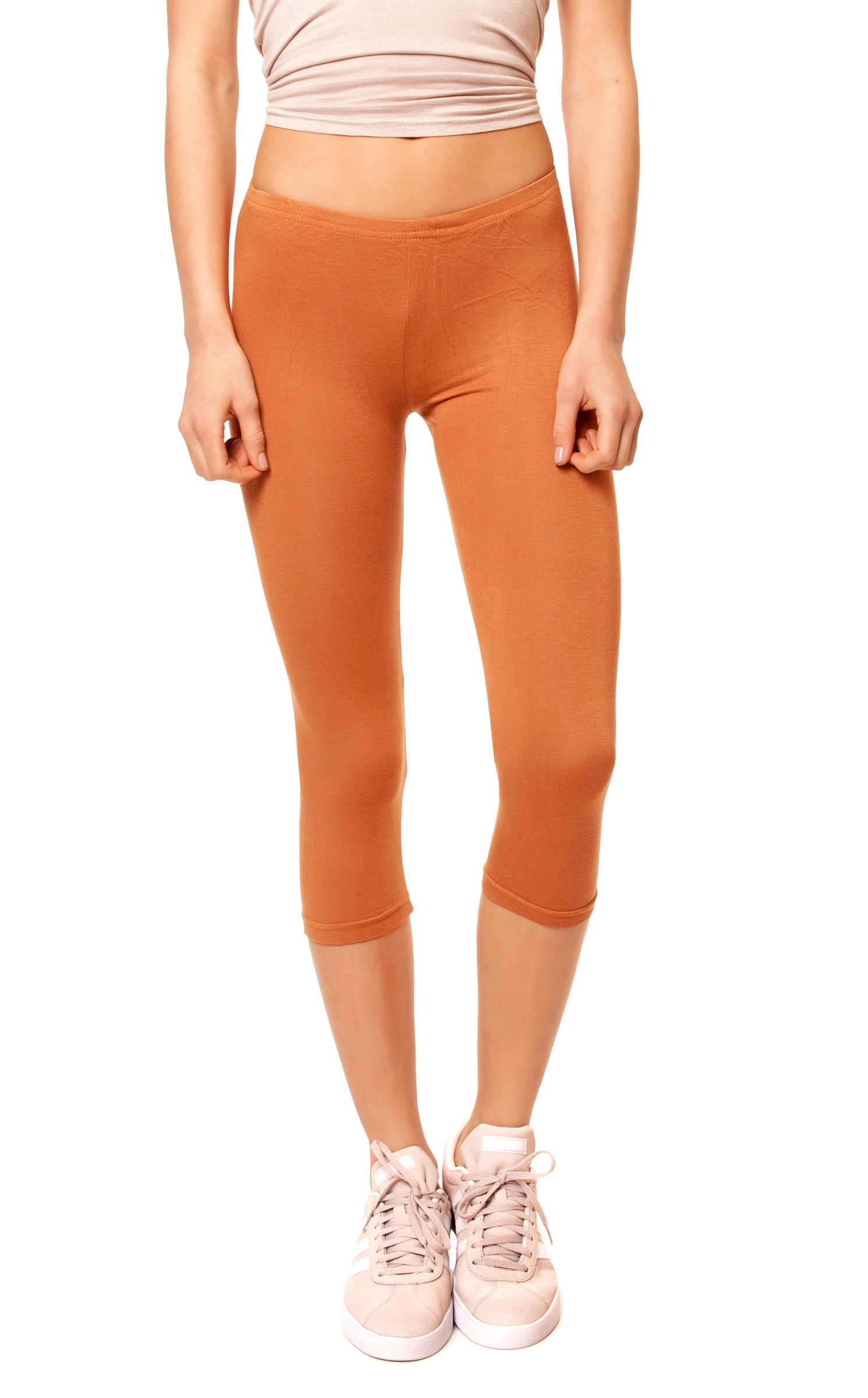 Muse Leggings Basic Capri Leggings 1077