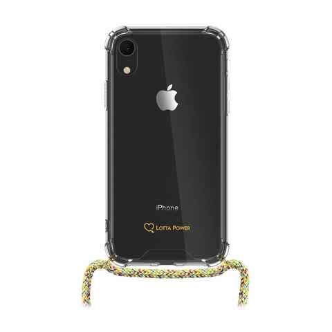 Lotta Power SoftCase Handy-Kette iPhone (XR) Smartphone-Tragegurt