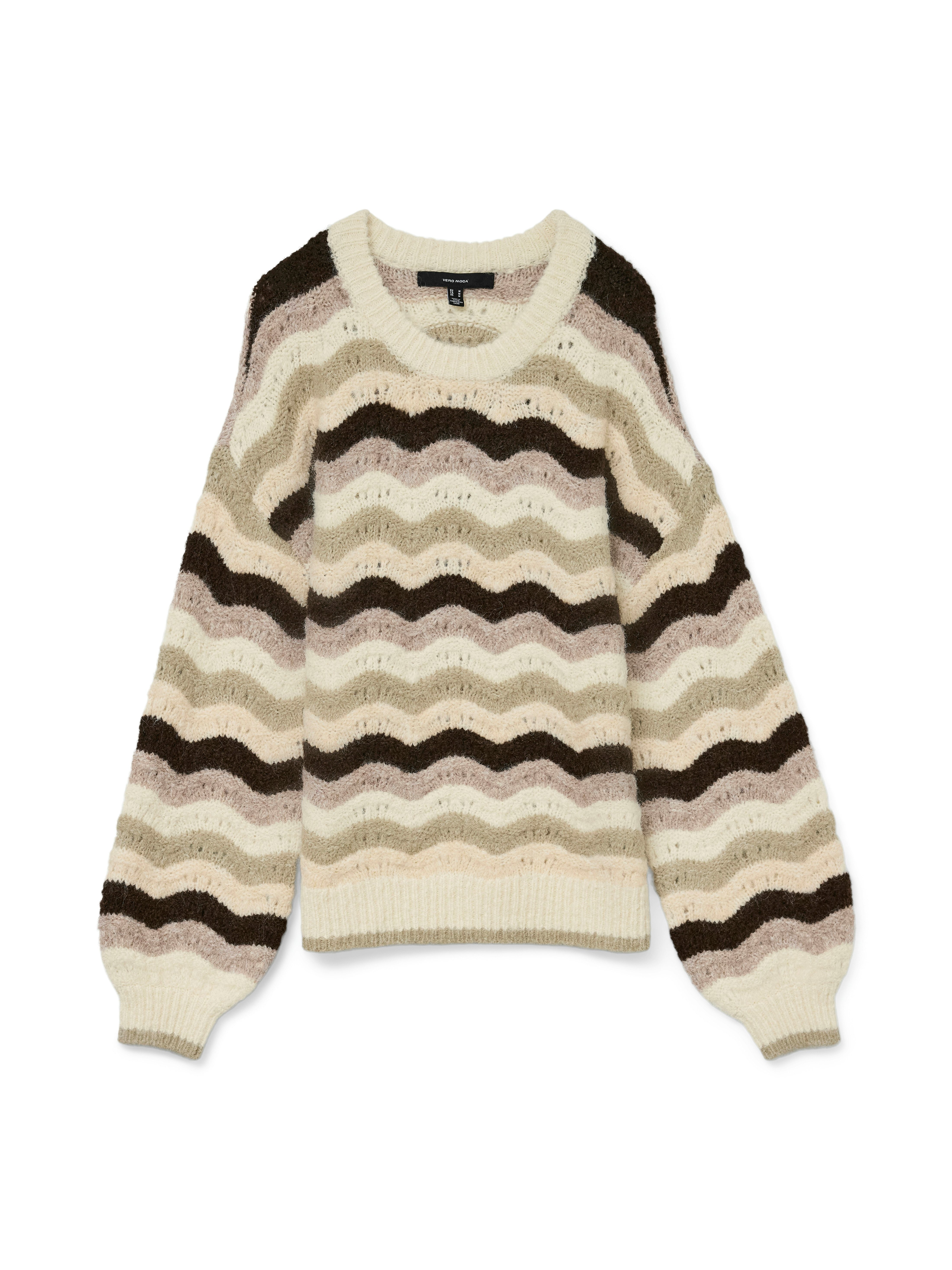 Strickpullover VMDOJA LS O-NECK PULLOVER BOO