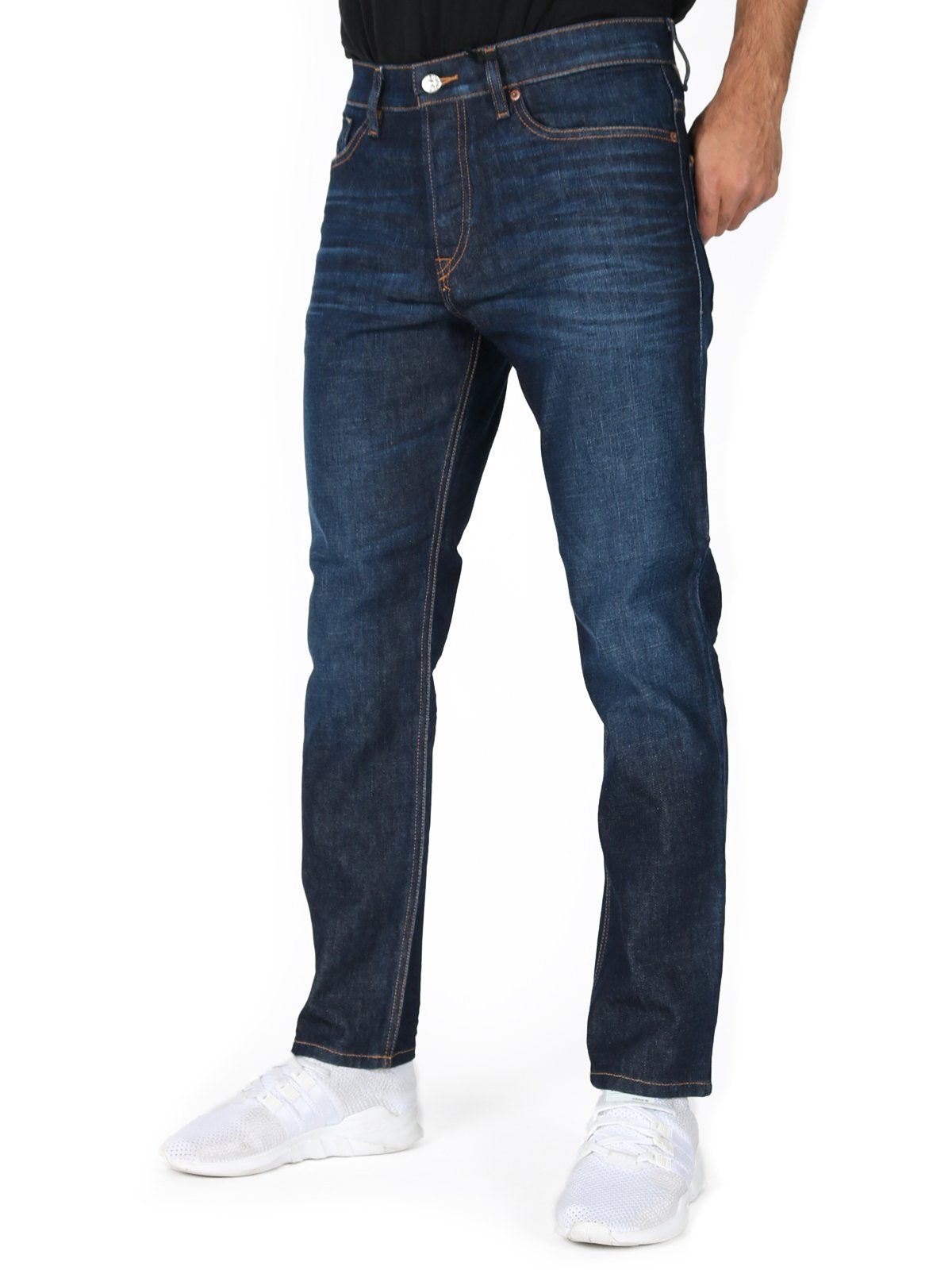 Diesel Tapered-fit-Jeans Knöchellange Stretch - Hose D-Fining 09A12 Regular