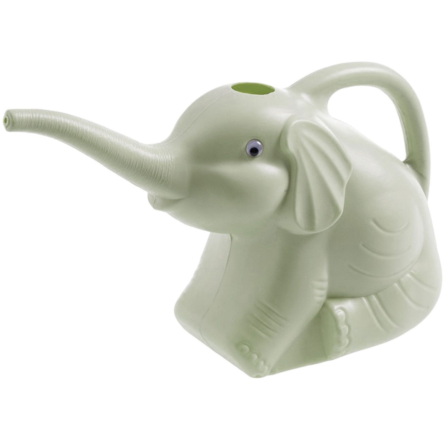 Refttenw Gießkanne Blumengießkanne Elefant Design Gartengießkanne 2000ML Kunststoff, für Innen und Außen, Haus, Garten Gartengeräte