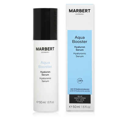 Marbert Gesichtspflege Marbert Aqua Booster Hyaluron Serum 50 ml - alle Hauttypen Packung