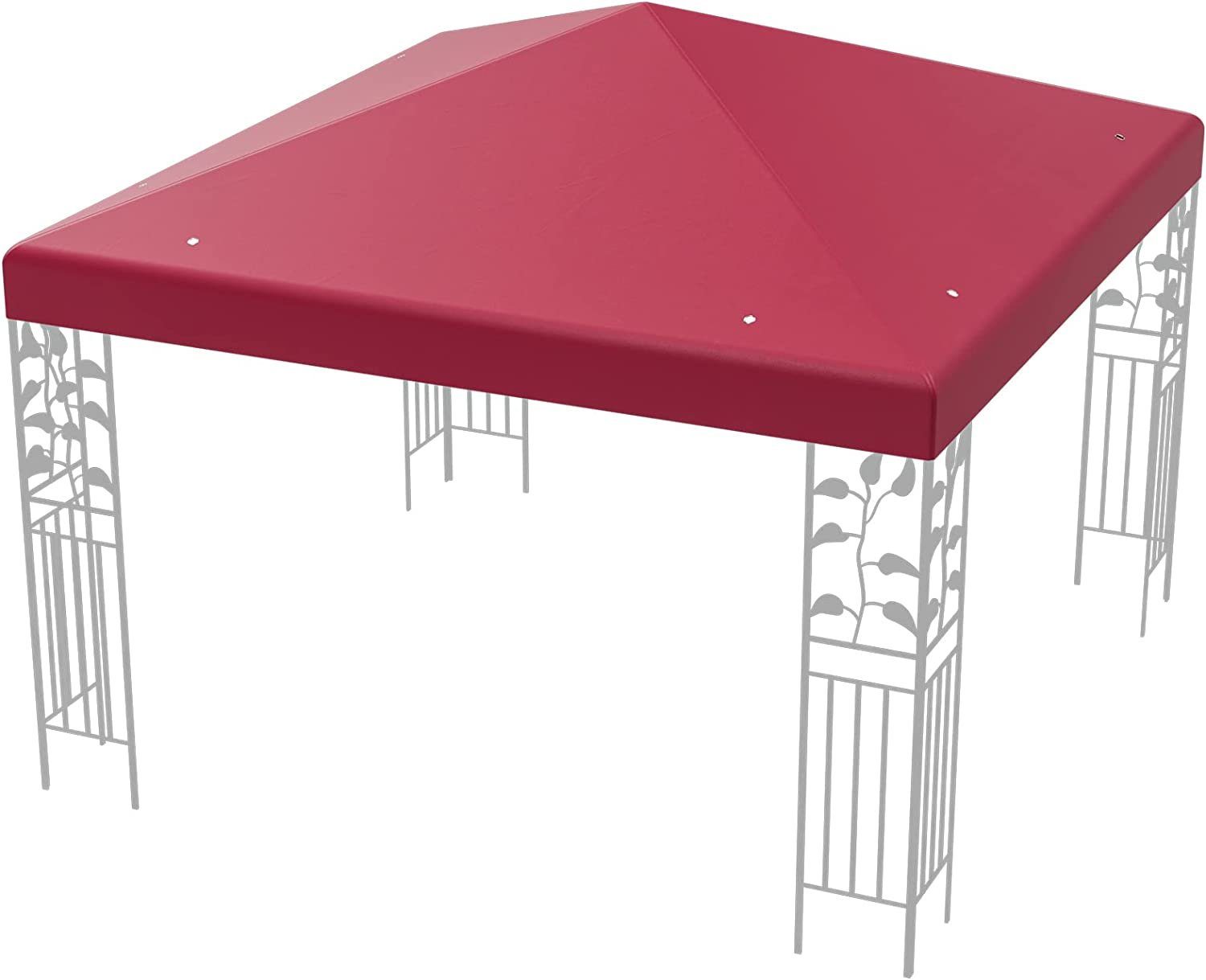 COSTWAY Pavillon-Ersatzdach 3x3m, mit Ablauflöchern & günstig online kaufen