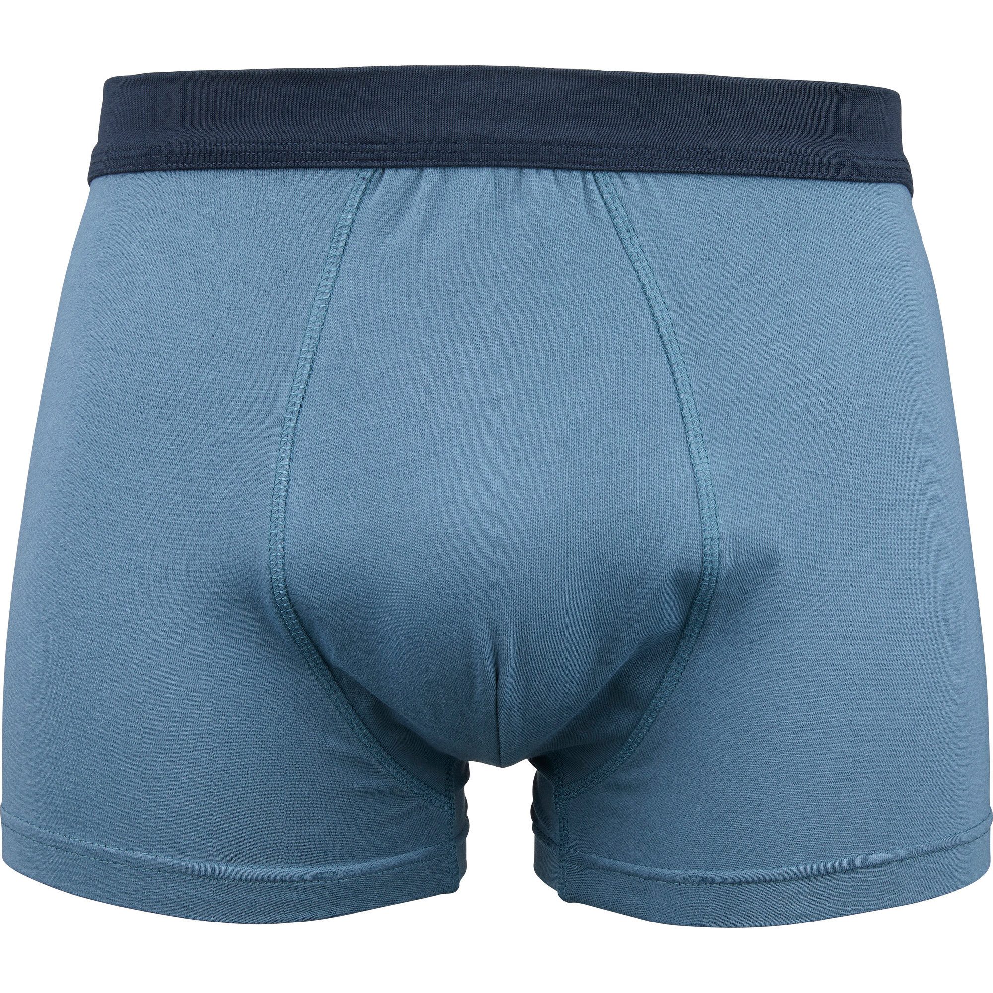 Erwin Müller Slip Herren-Pants im 4er-Pack Single-Jersey Uni: 3x/Streifen: 1x gestrickter Ringel
