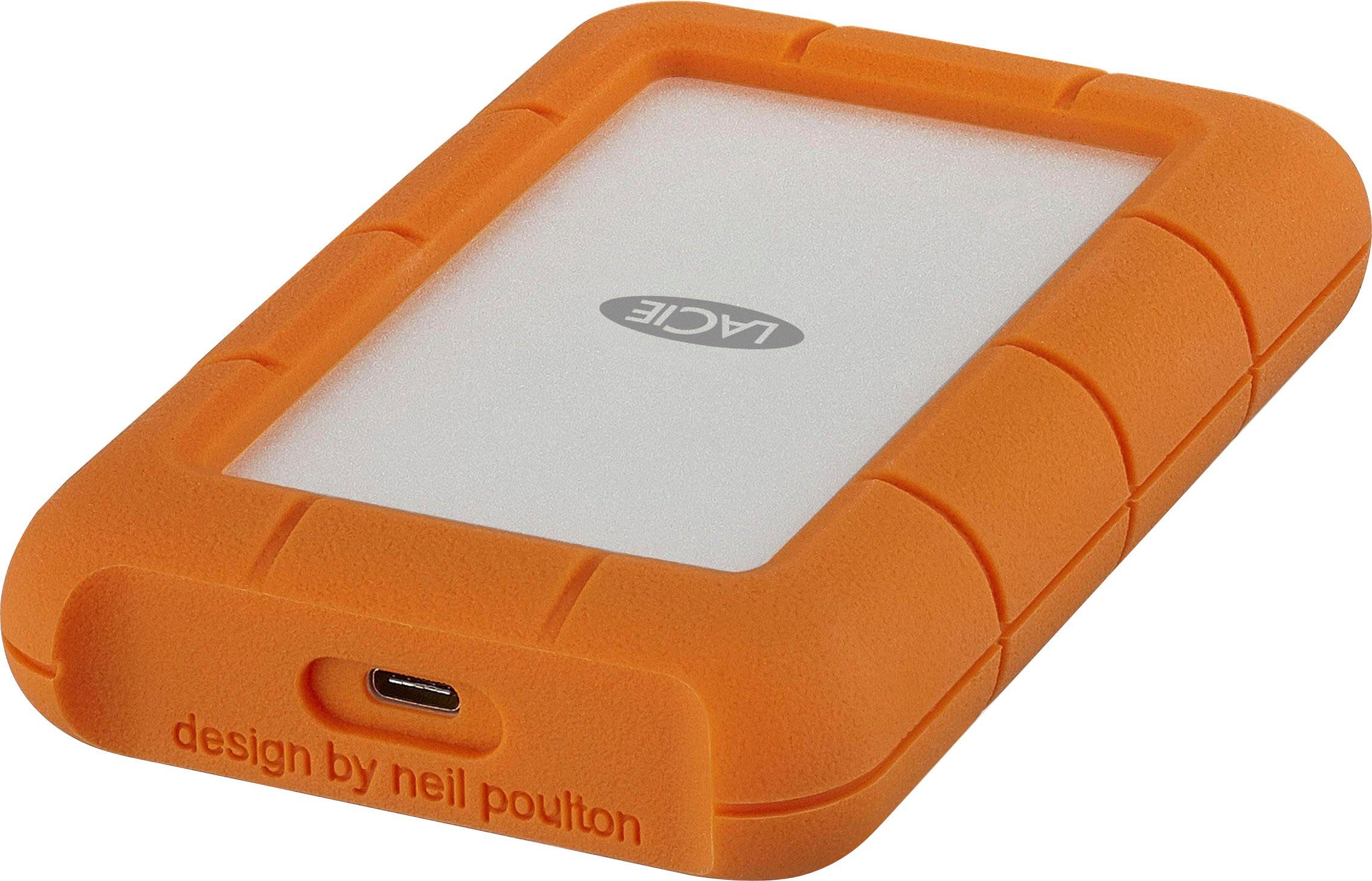 LaCie Rugged Secure externe HDD-Festplatte (2 TB) 2,5"