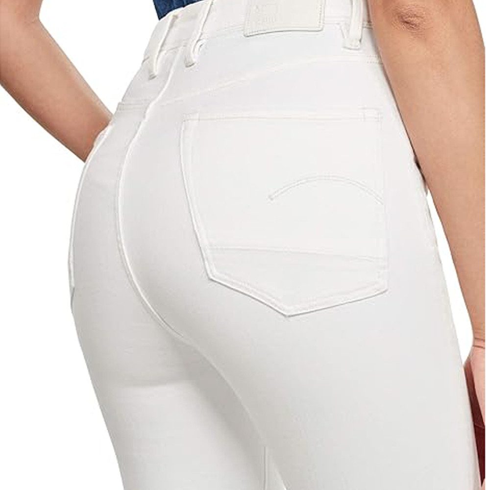 G-STAR Gerade Jeans Damen Kafey Ultra High Skinny Jeans (1-tlg) Skinny wmn white 30/28