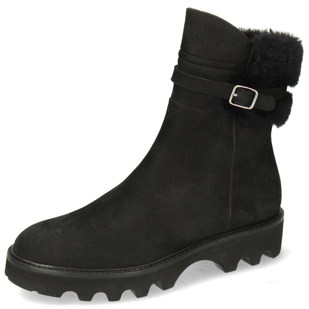 Melvin & Hamilton Stivaletto Donna Sally 187, Pelle Fatta A Mano, Design Elegante E Confortevole, Realizzazione Artigianale