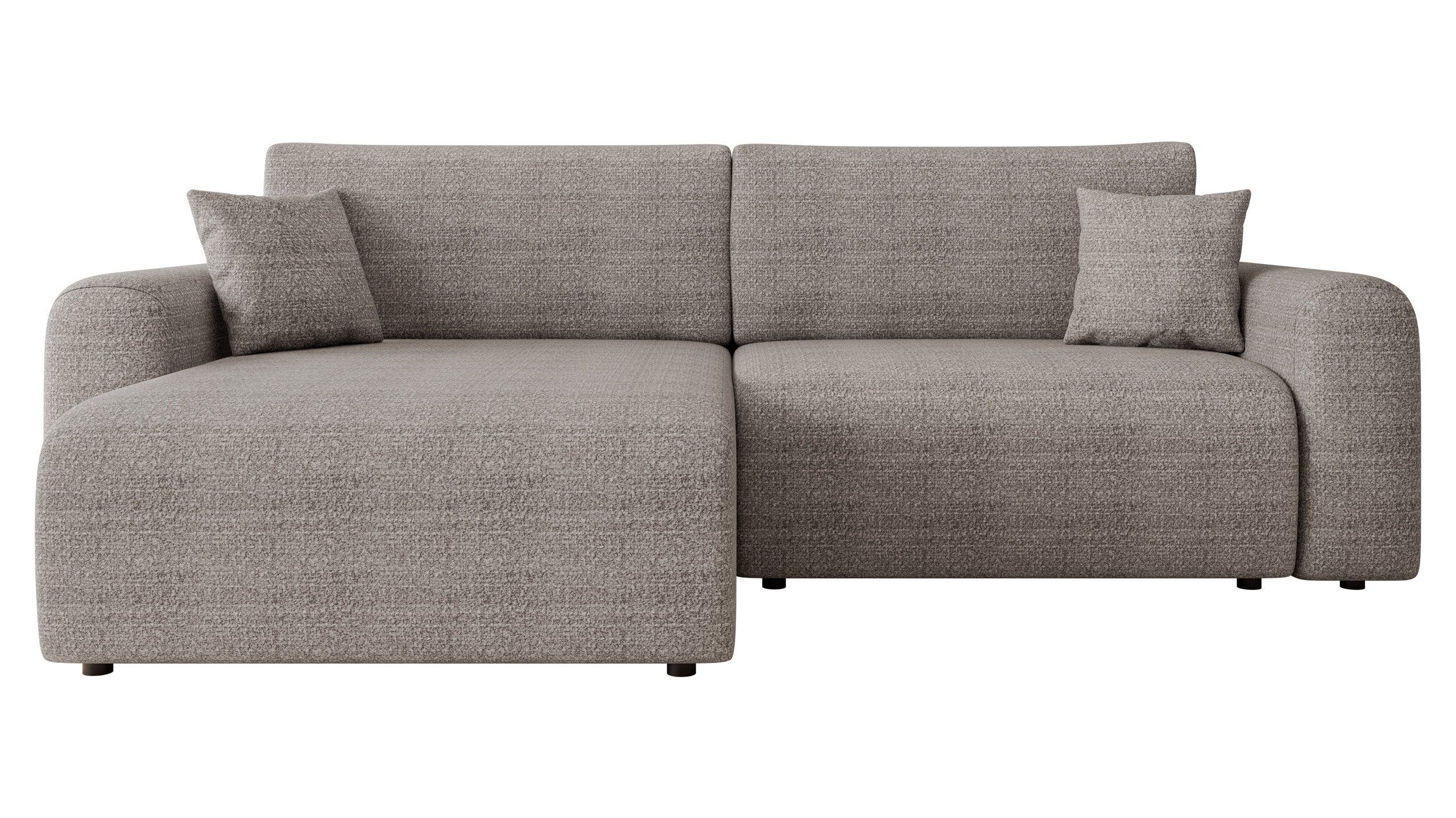 MIRJAN24 Ecksofa Floryn L, mit Schlaffunktion und Bettkasten, L-Form, 245x145x82 cm