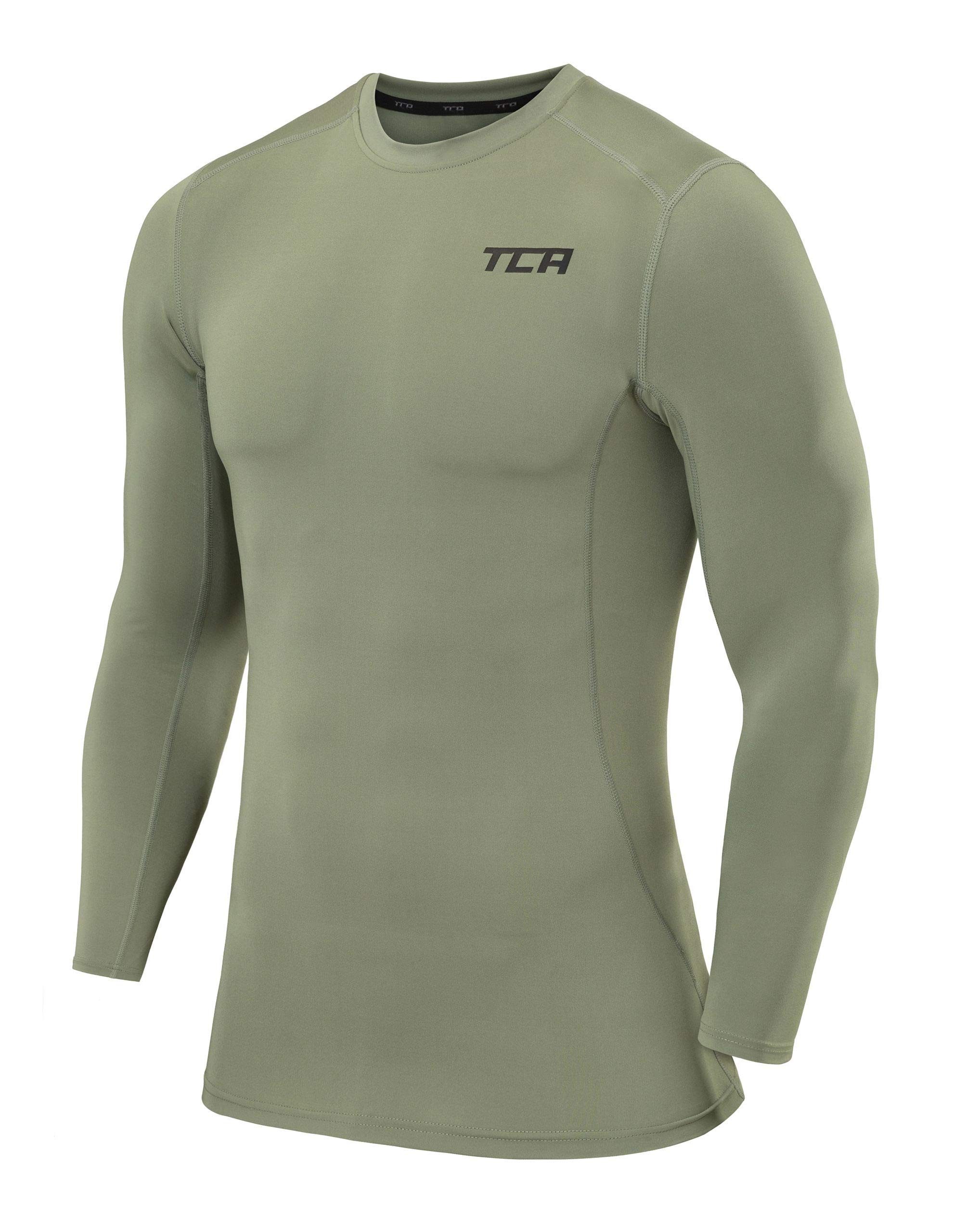 TCA Funktionsshirt TCA Herren Langarm Kompressionsshirt günstig online kaufen