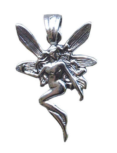 Saraswati Amulett Anhänger "Elfe" Silber 925 2,3g