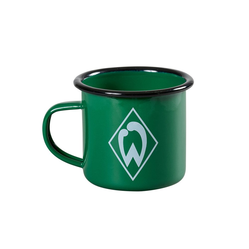 Werder Bremen Becher SV Werder Bremen Tasse Emaille Raute, Emaille