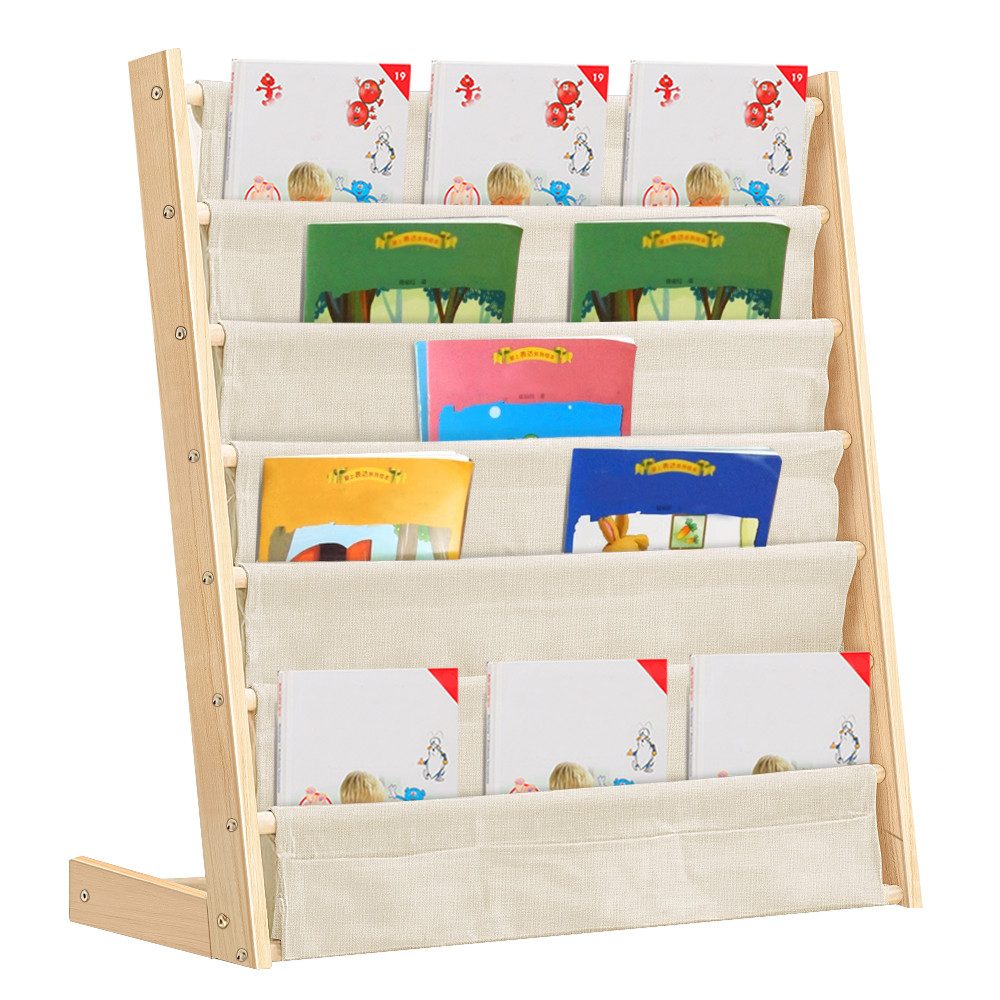 JEOBEST Bücherregal Kinder Bücherregal, Kinder-Bilderbuchregal, 7-Stöckige, günstig online kaufen