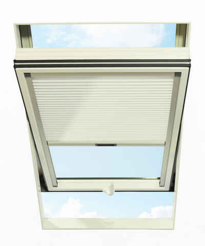 Dachfensterplissee, RORO Türen & Fenster, blickdicht, in Führungsschienen, BxH: 94x140 cm