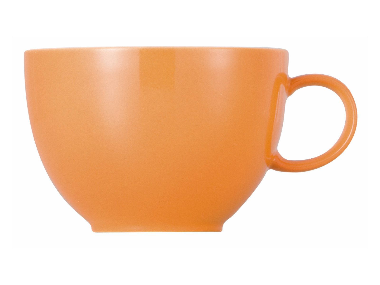 Thomas Porzellan Tasse Sunny Day Orange Tee-Obertasse 0,20 l, Porzellan, Tassen
