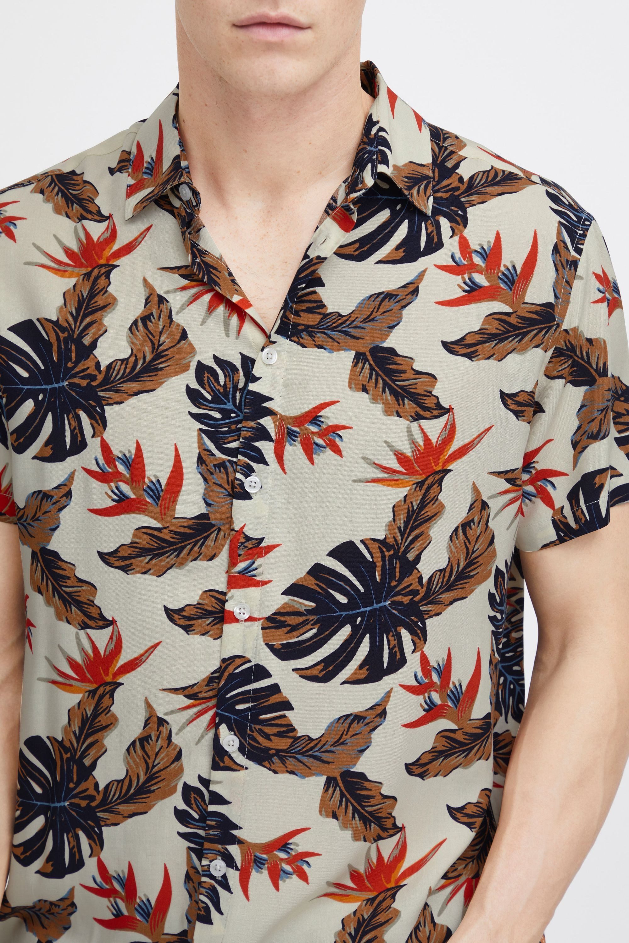 Blend Hawaiihemd BHGawai Stilvolles Hemd mit kurzen Ärmeln