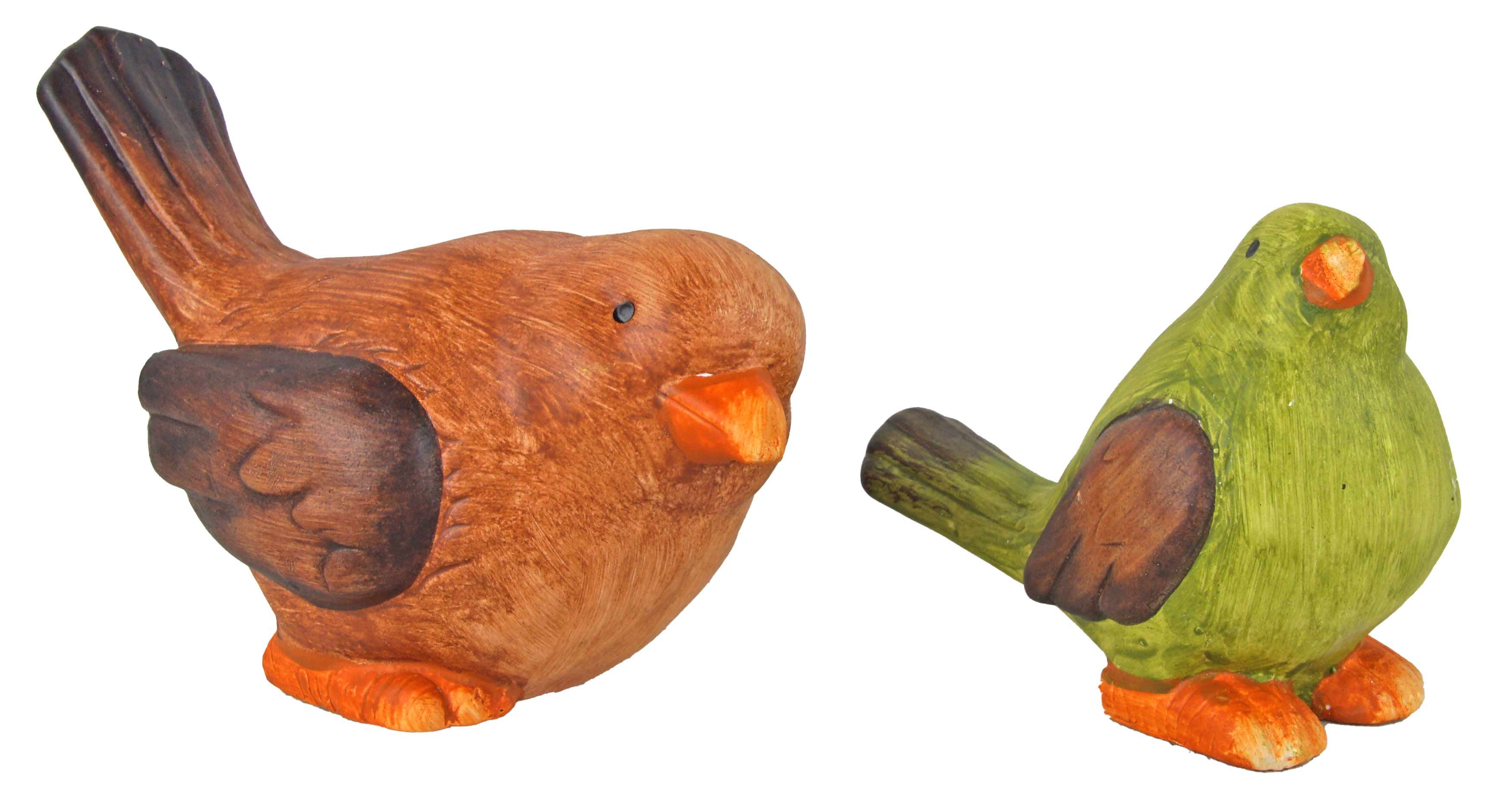 Eurosouvenir Dekofigur Charmante Keramik-Vögel: Ein Duo zum Verlieben (Set, 2 St., 2er Set), Tierfigur
