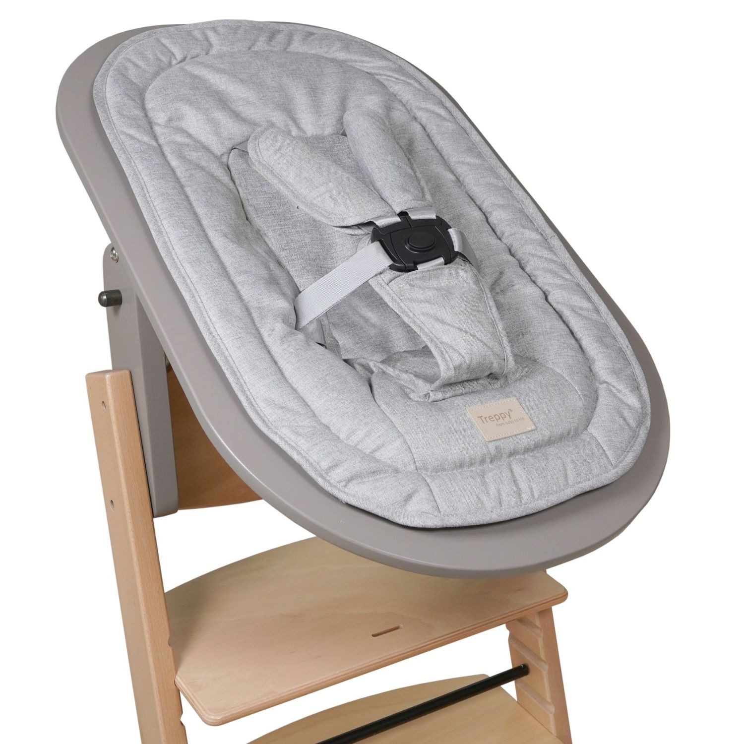 Treppy Hochstuhl grau (Packung, 1 St), passend nur für Treppy Hochstuhl