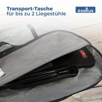 osoltus Gartenmöbel-Schutzhülle osoltus Transporttasche f. Lafuma Relax Liegen o. Camping Sessel