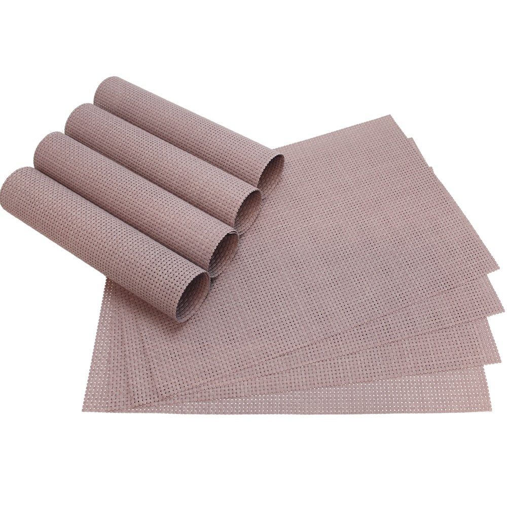 Platzset, Platzsets ELEGANCE rosa 8 Stk. 45x30 cm, matches21 HOME & HOBBY, (8-St)