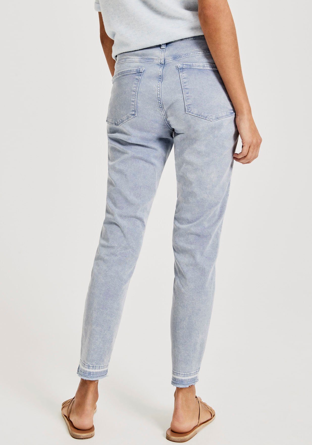 OPUS 7/8-Jeans »Elma« mit dezent ausgefranster Saumkante online kaufen |  OTTO