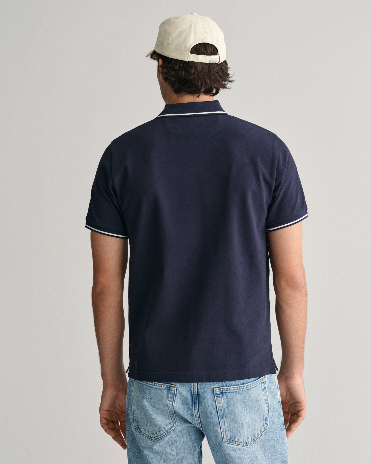Gant Poloshirt TIPPING SS PIQUE POLO – Bild 3 von 5