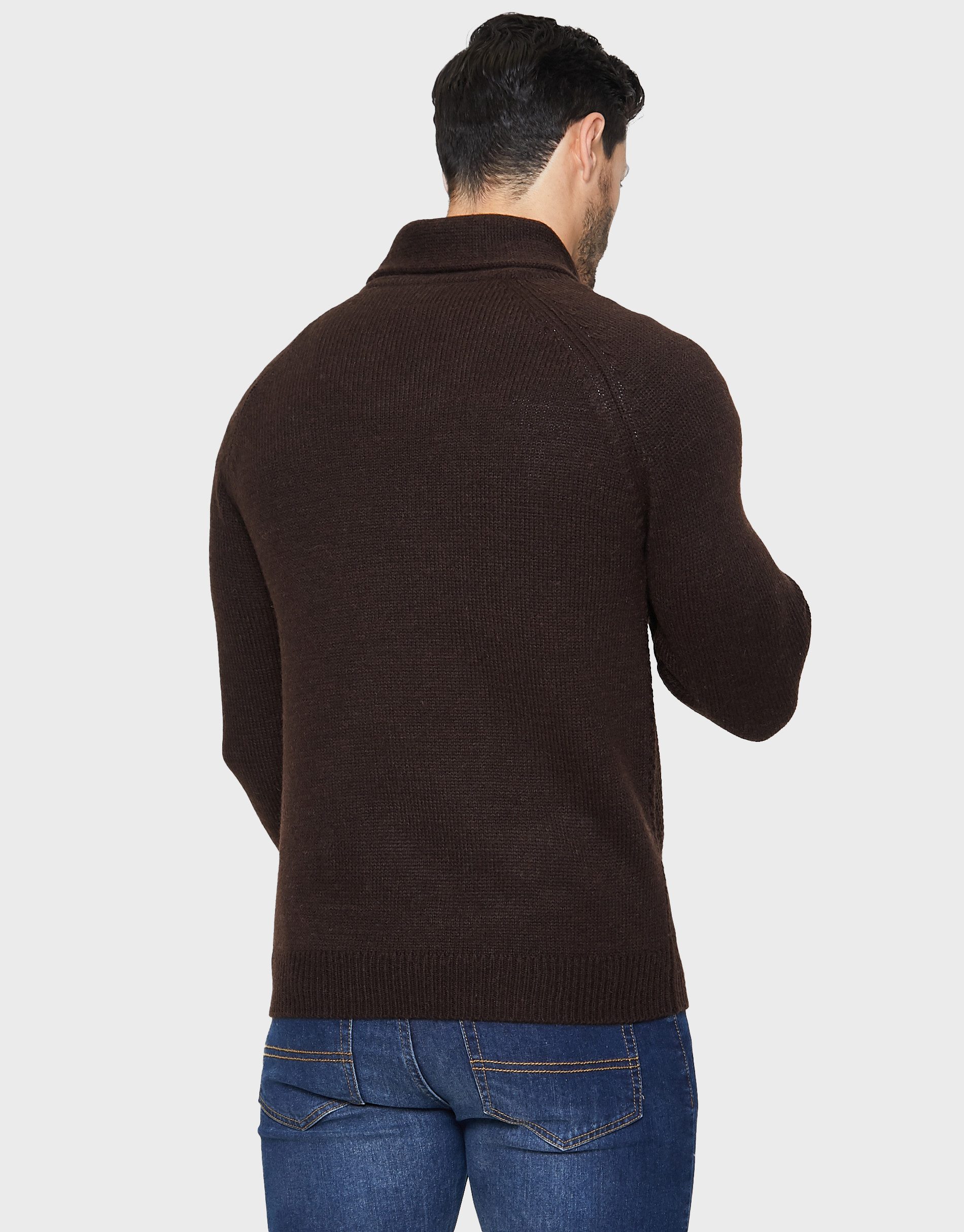 Threadbare Rundhalspullover Trojan (1-tlg) mit Ausschnitt