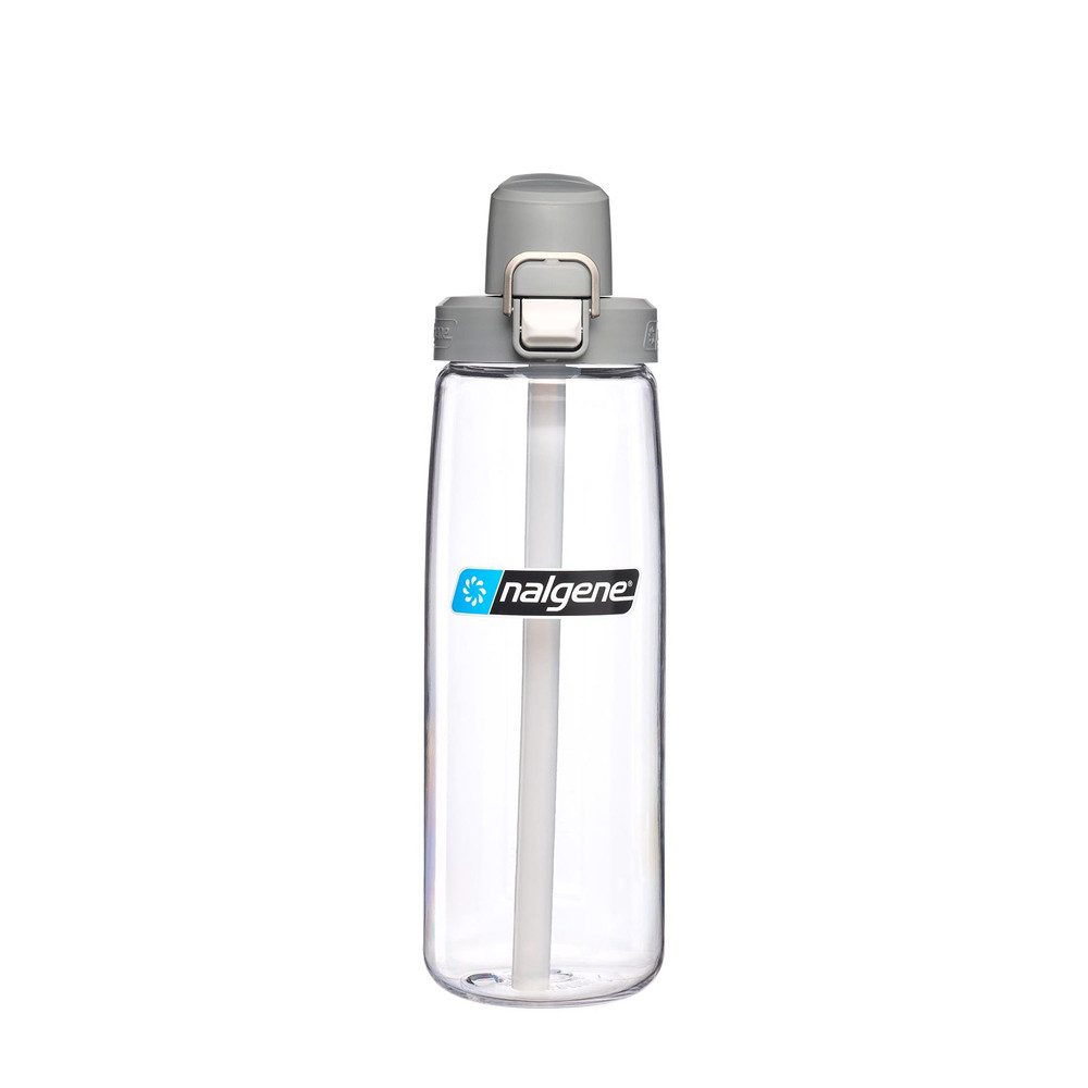 Nalgene Trinkflasche Trinkflasche 'Straw', robust für Sport, Fitness, Trekking, Outdoor, passt in die gängigen Getränkehalter - auch beim Rad