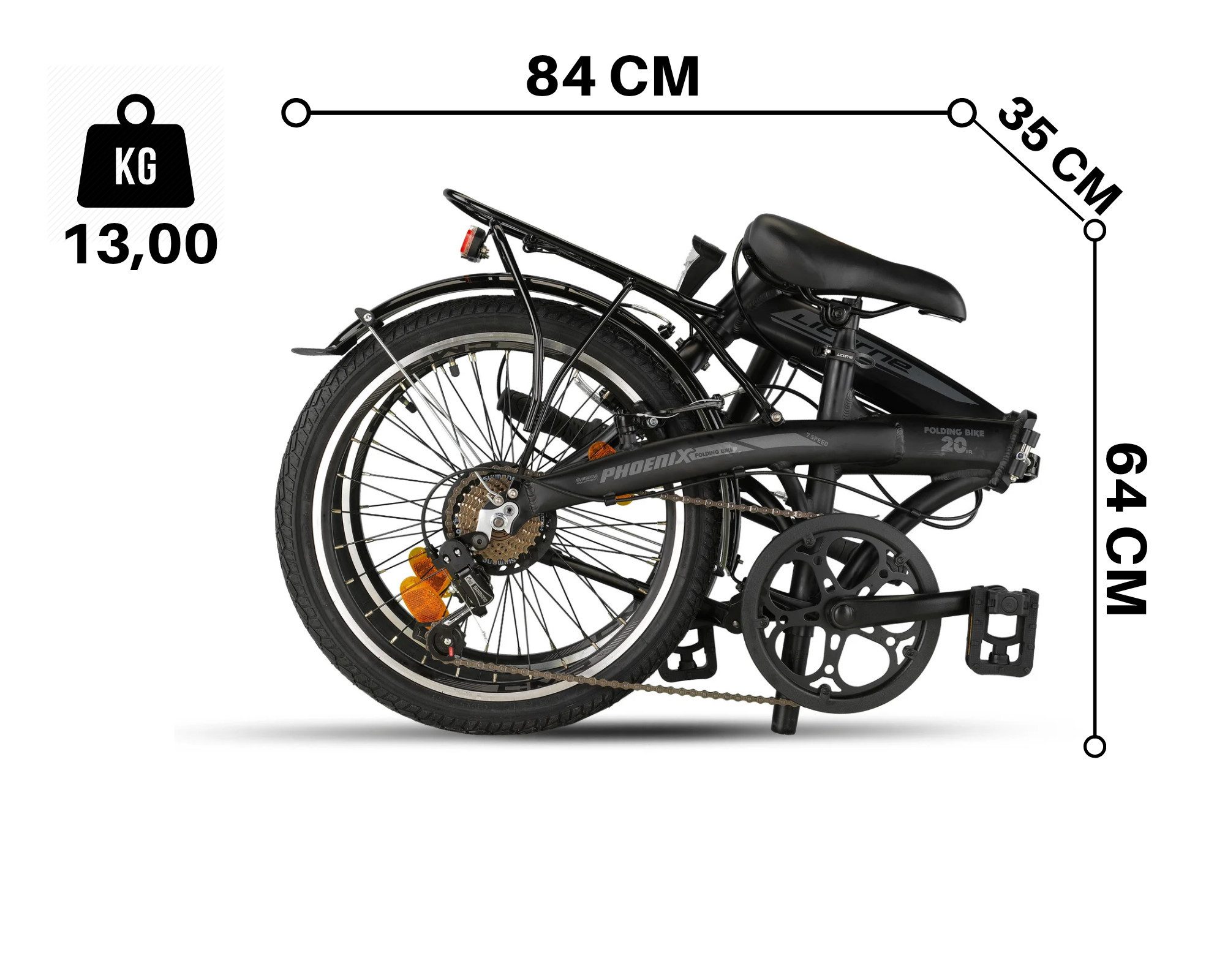 dark light pedal OBNE Biking As with all glow C Inventory Color:FRAGMENT STRIKE ORANGE PERSIMMON
