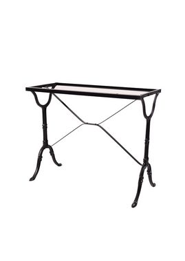 furnling Tischgestell Amsterdam, Tischgestell aus Gusseisen in elegantem schwarz (85 x 41 x 69 cm)